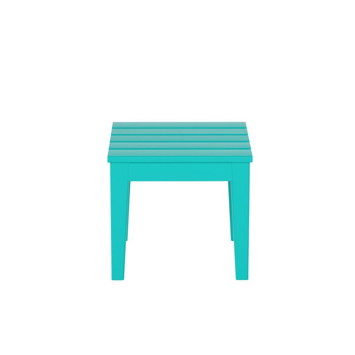 WestinTrends Outdoor Patio Modern Adirondack Side Table