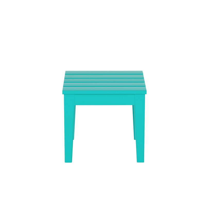 WestinTrends Outdoor Patio Modern Adirondack Side Table