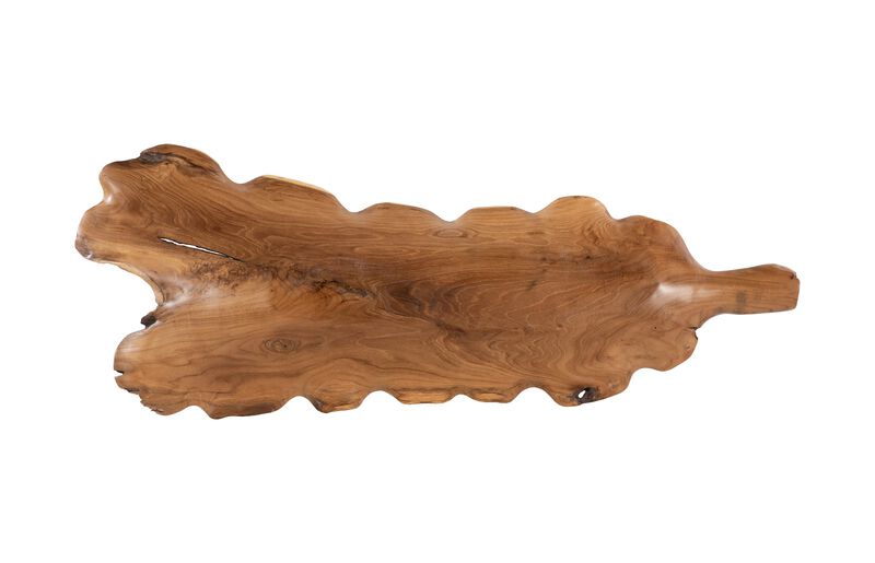 Leaf Bowl Natural and Black