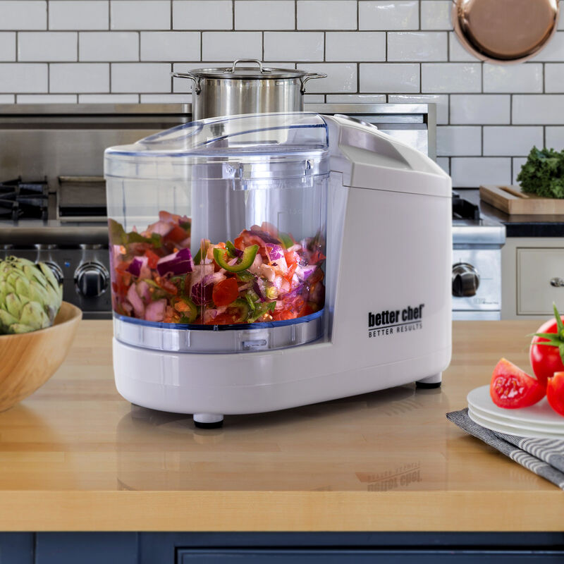 Better Chef 12 Ounce Compact Chopper in White