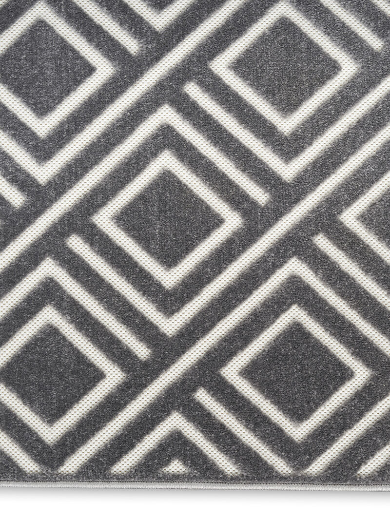 Care Free CAF03 Gray 7'10" x 9'10" Rug