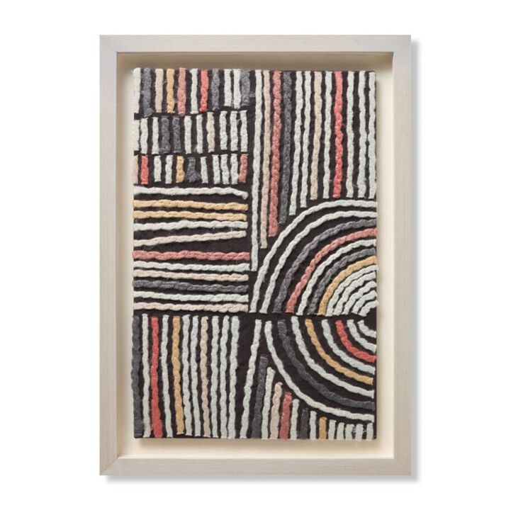 Intermix Brown Beige Wall Art