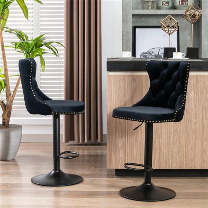 Swivel Barstools Stylish & Comfortable Counter Chairs for Kitchen & Bar