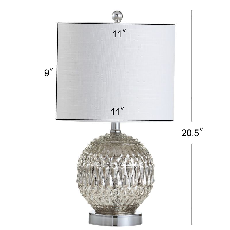 Krister Glass/Metal LED Table Lamp