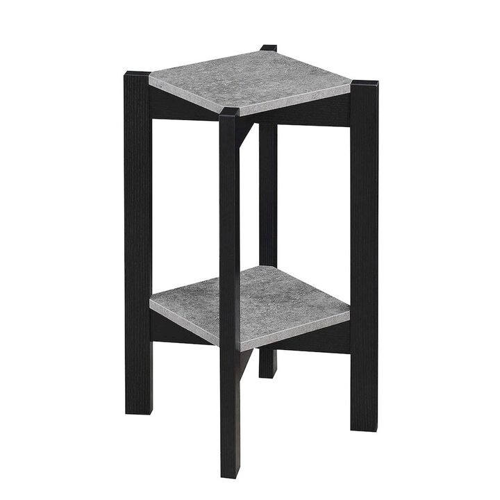 Convience Concept, Inc. Planters & Potts Medium Square 2 Tier Plant Stand