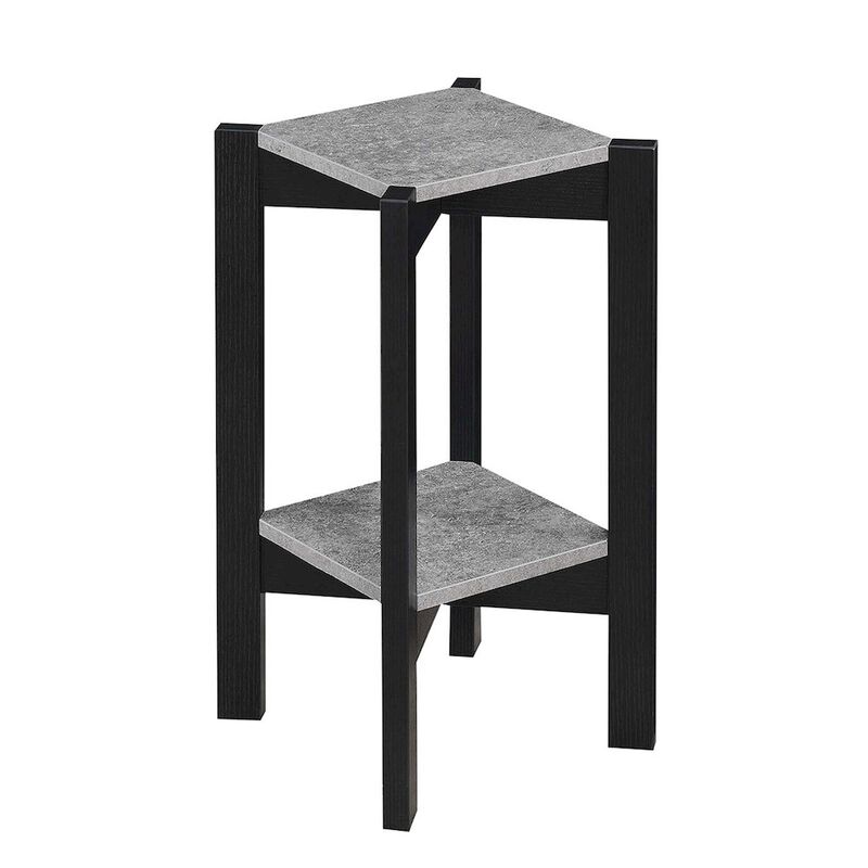 Convience Concept, Inc. Planters & Potts Medium Square 2 Tier Plant Stand