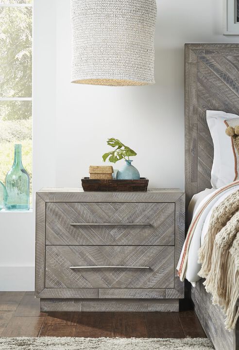 Alexandra Two Drawer Nightstand