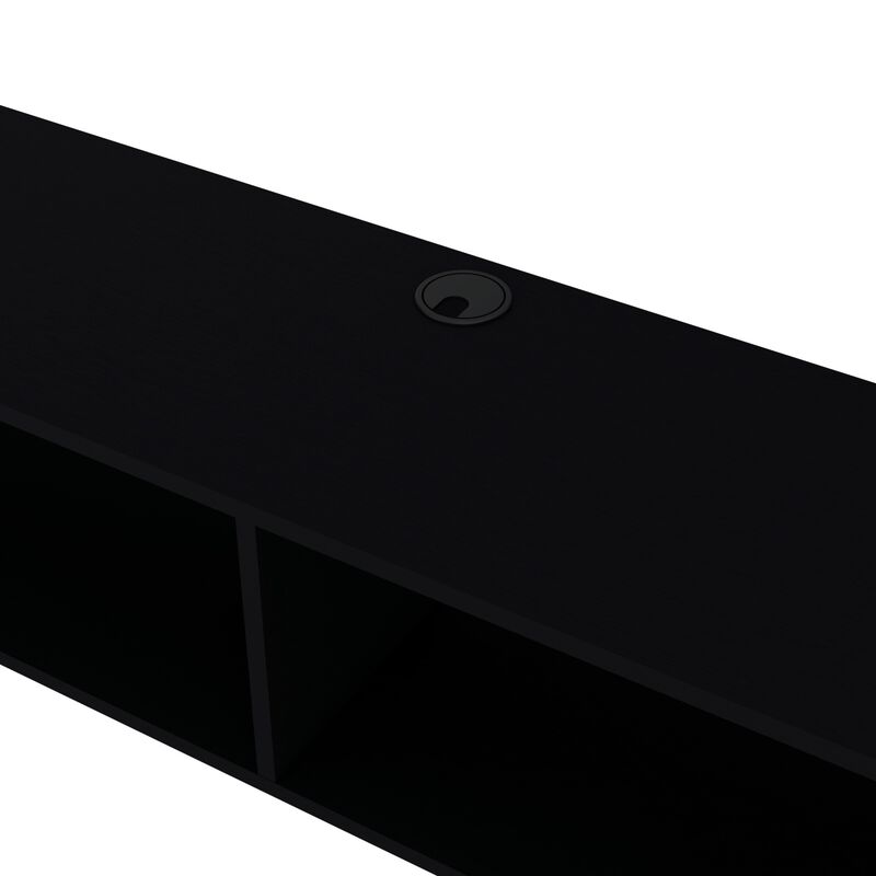 Floating Tv Stand Moore, Living Room, Black