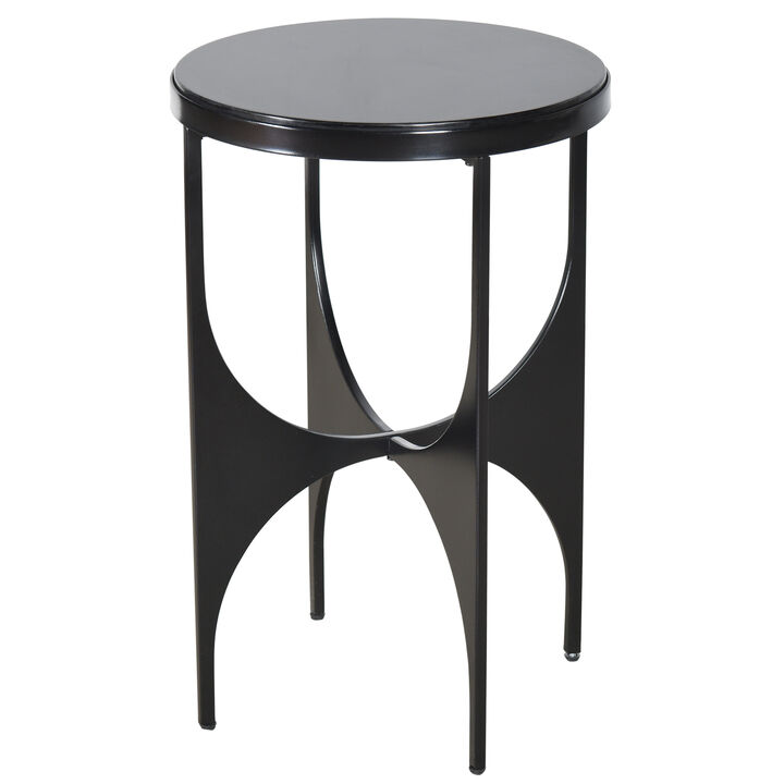 Austin Black Side Table