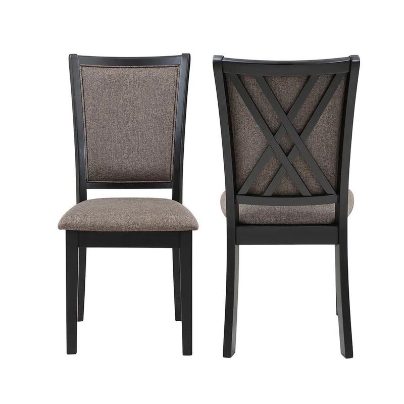 New Classic Furniture Potomac Dining Chair Black  (2 Per Carton)