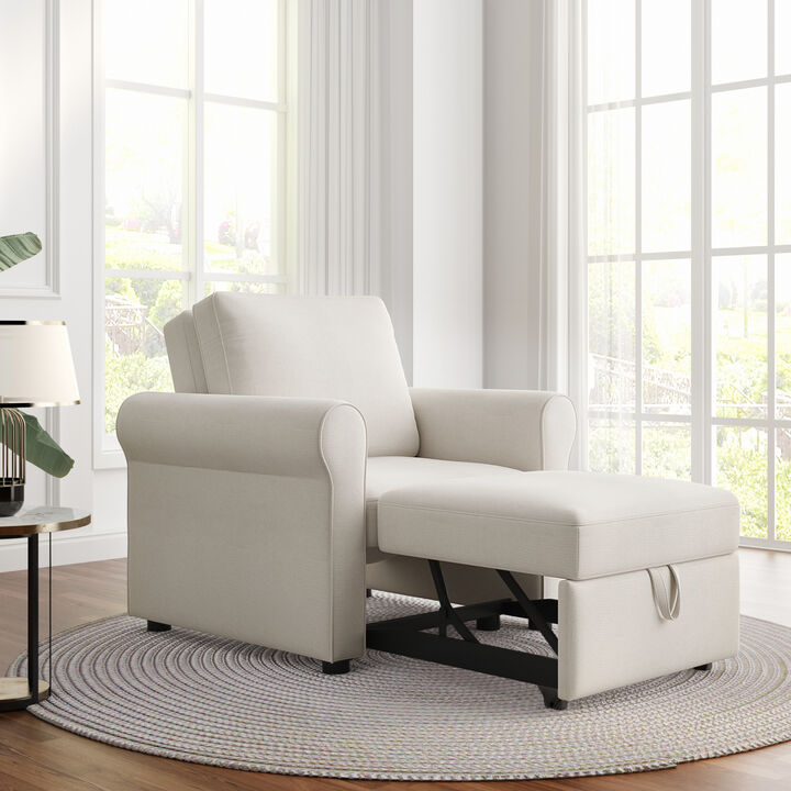Merax 3-in-1 Sofa Convertible Sleeper Chair Bed