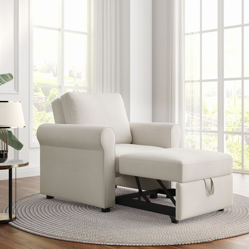 Merax 3-in-1 Sofa Convertible Sleeper Chair Bed