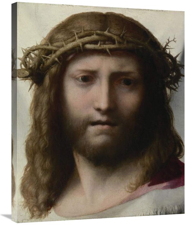 Head of Christ-Canvas Art-28x35