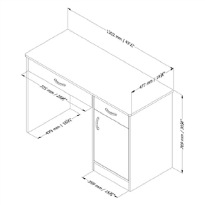 Adjustable Home Office Work Desk – Ergonomic Design for Comfort and Efficiency