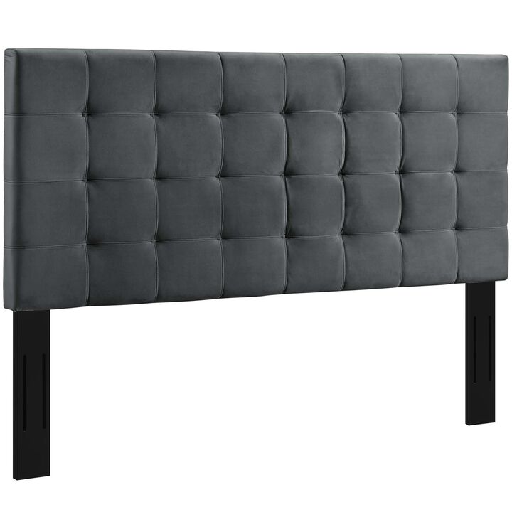 Modway - Paisley Tufted Full / Queen Upholstered Performance Velvet Headboard