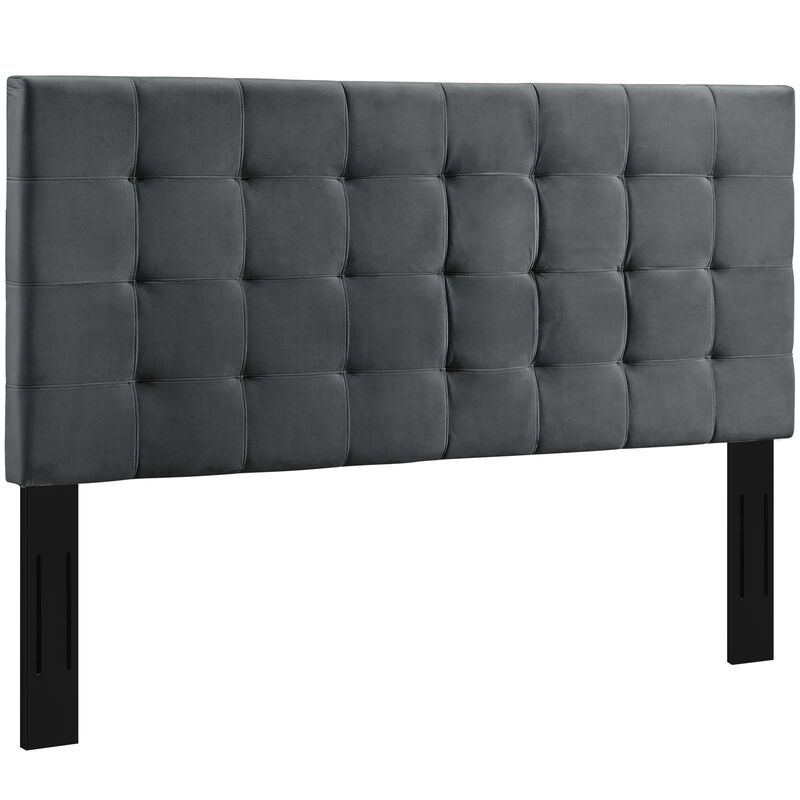Modway - Paisley Tufted Full / Queen Upholstered Performance Velvet Headboard