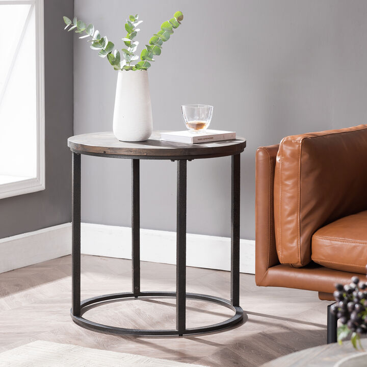 Champaign Reclaimed Wood End Table