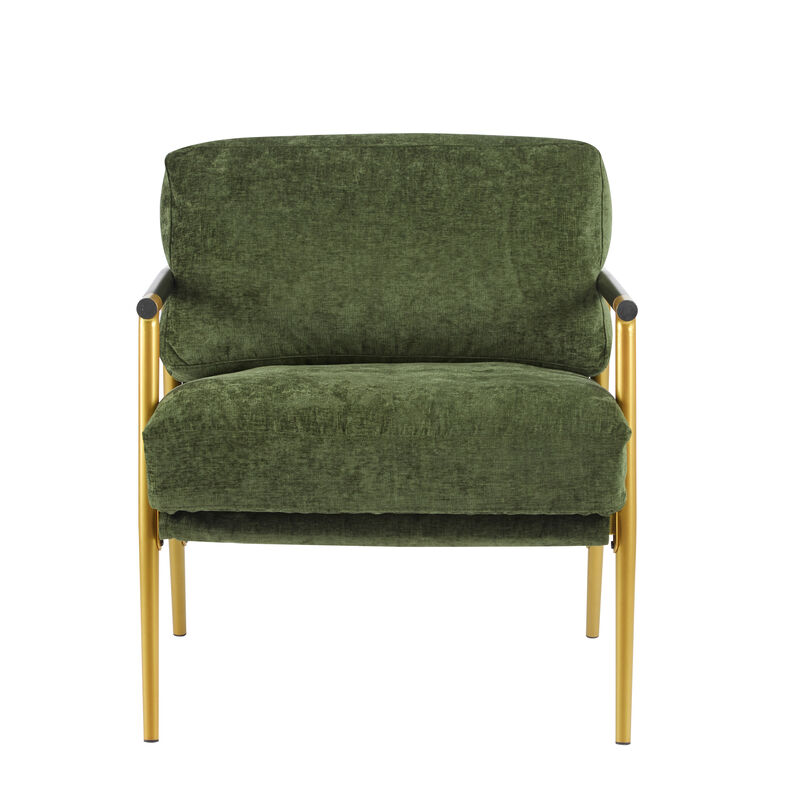 Merax Modern Accent Chair with Plush Cushions