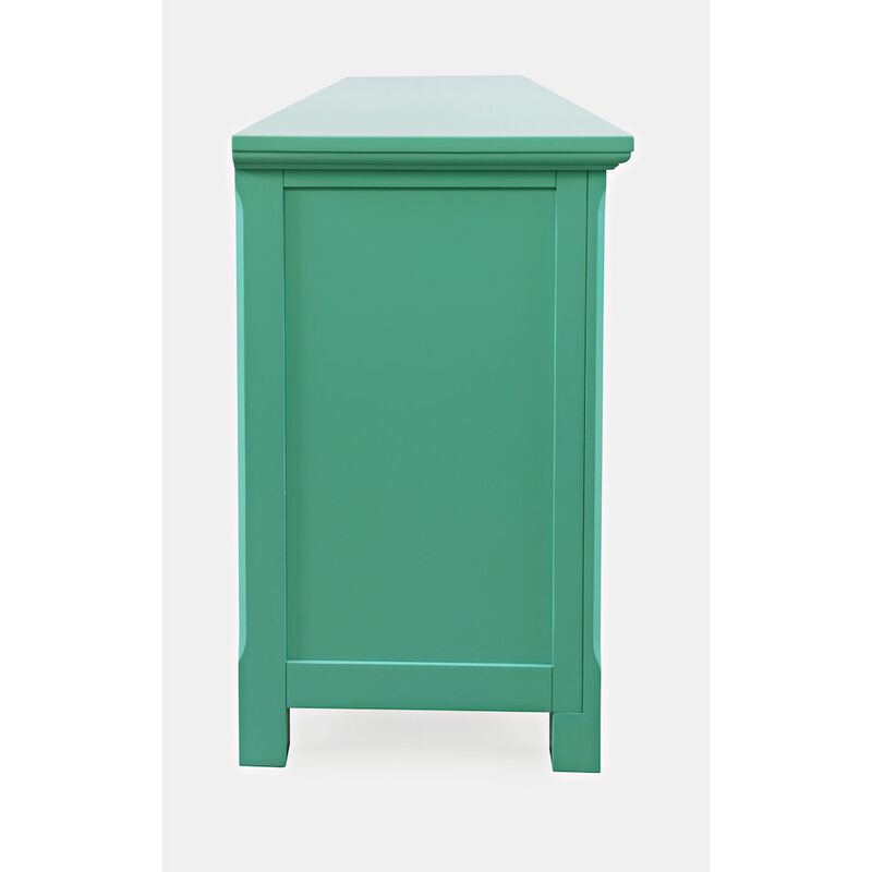 Jofran Isabella 86 Luxury Mirrored Sideboard Storage Cabinet