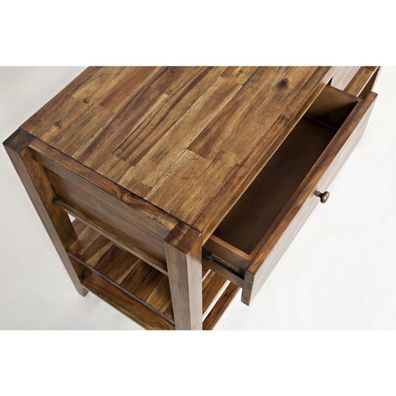 Jofran Beacon Street Modern Essential Solid Wood 48 Sofa Table