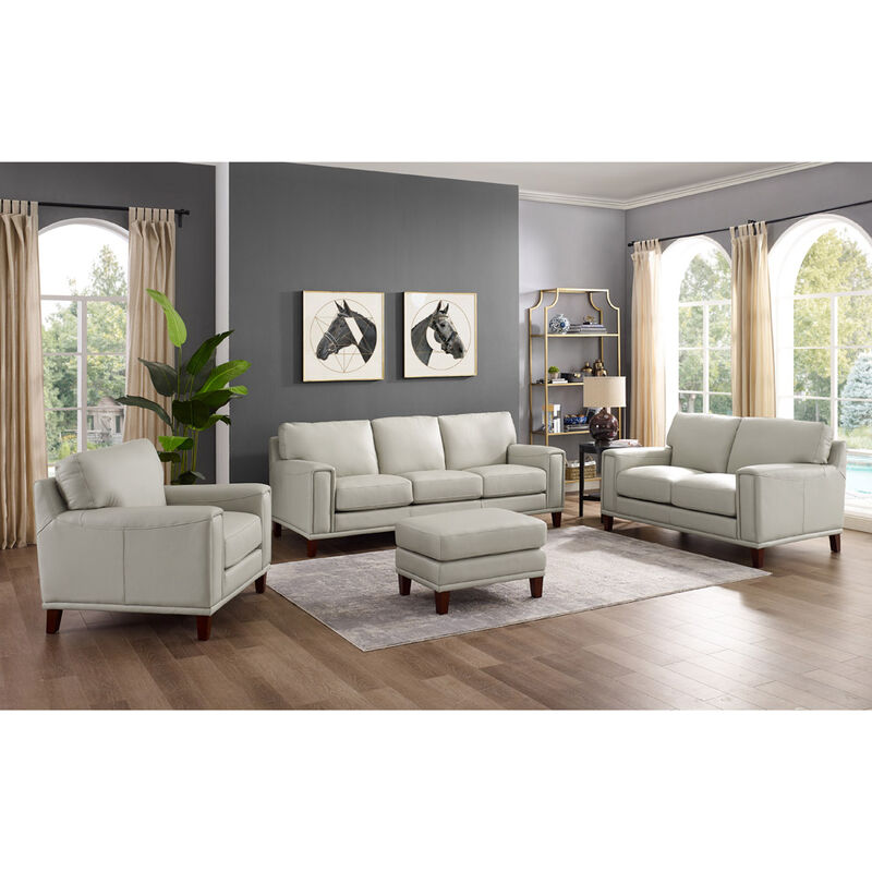 Hayward Top Grain Leather Loveseat