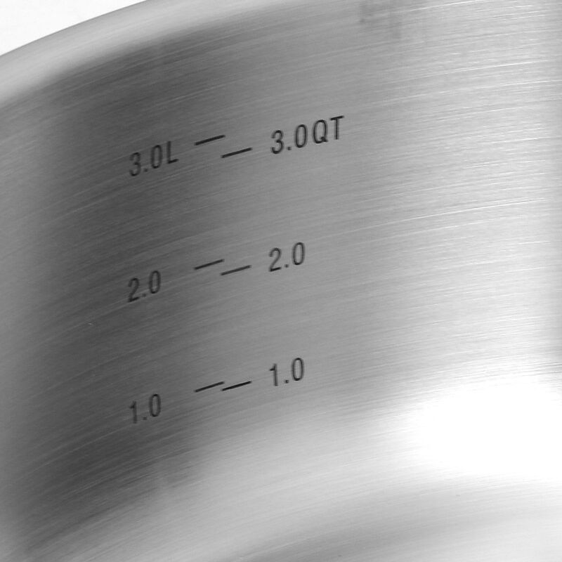 Oster Cuisine Saunders 4.2 Quart Saute Pan with Lid