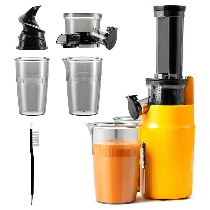 Ventray Essential Ginnie Juicer Compact Small Cold Press Masticating Slow Juicer