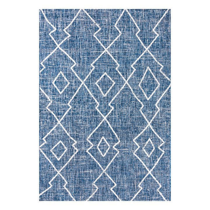 Carwa Tribal Diamond Trellis Indoor/Outdoor Area Rug