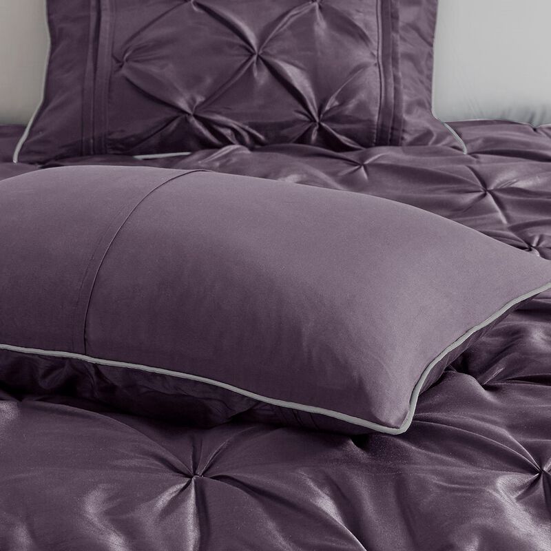 Gracie Mills Shelby 7-Piece Padded Comforter Set