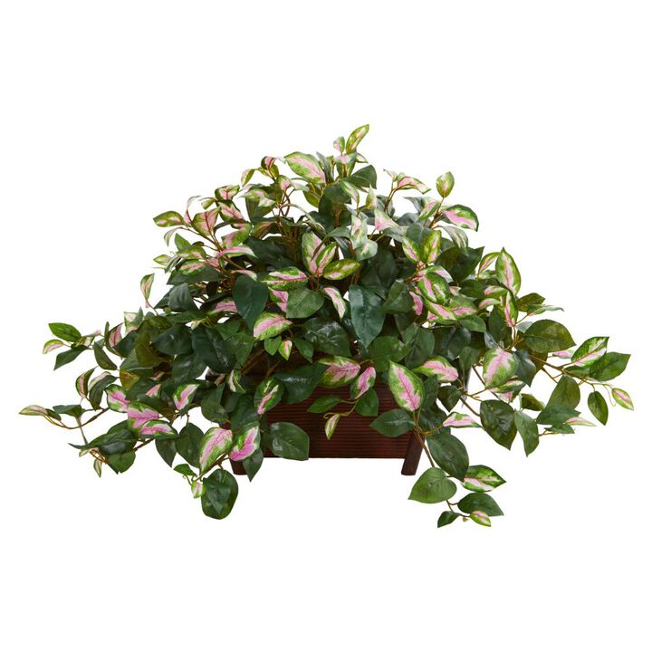 Hivvago Hoya Artificial Plant in Decorative Planter
