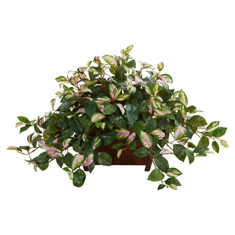 Hivvago Hoya Artificial Plant in Decorative Planter
