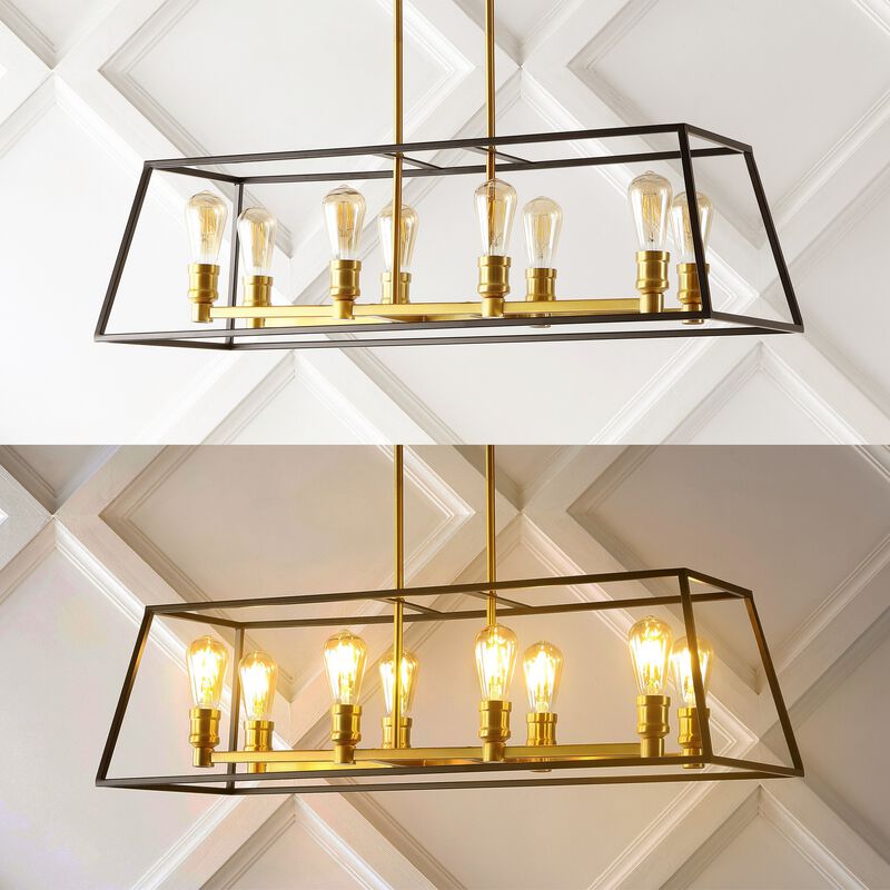 Lloyd Farmhouse Industrial Iron LED Pendant