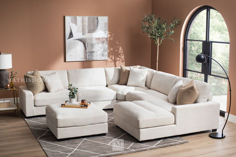Arizona 5 pc Corded Sectional