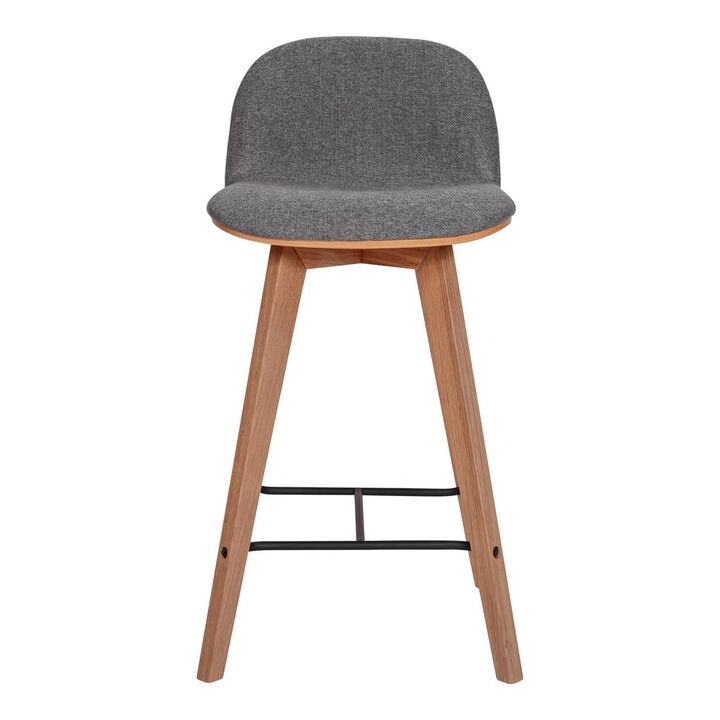 Moe's Home Collection Napoli Counter Stool Grey