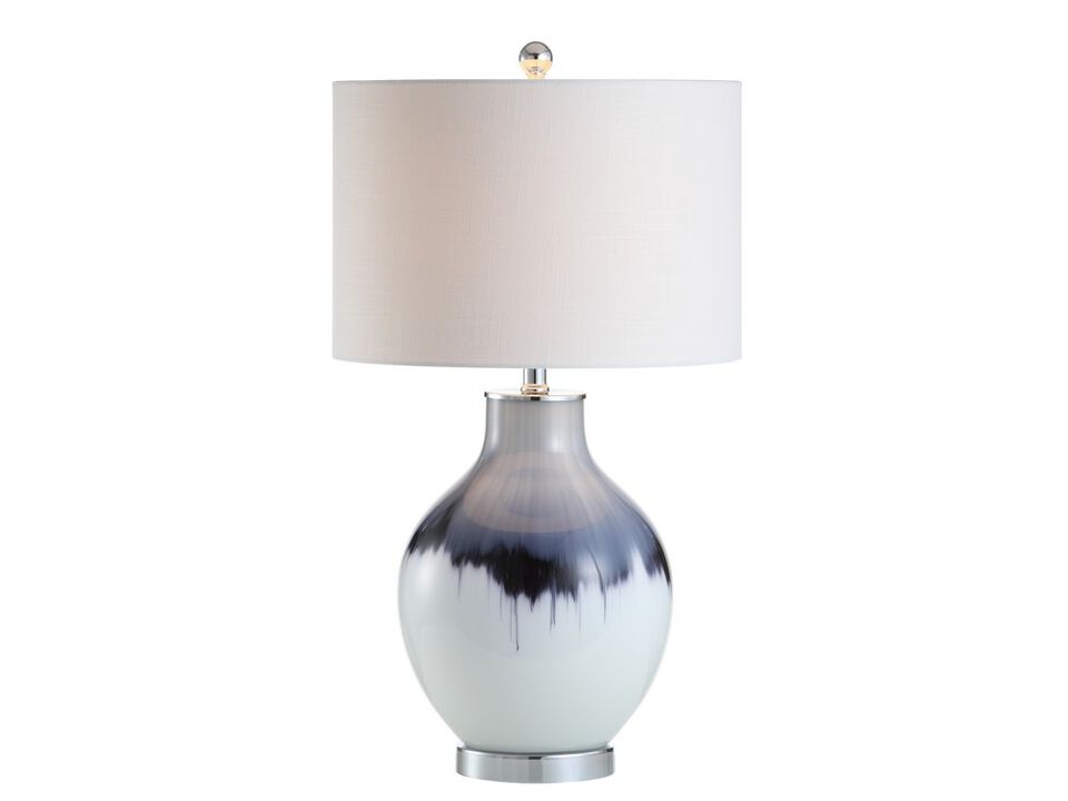 Mia Glass/Metal LED Table Lamp