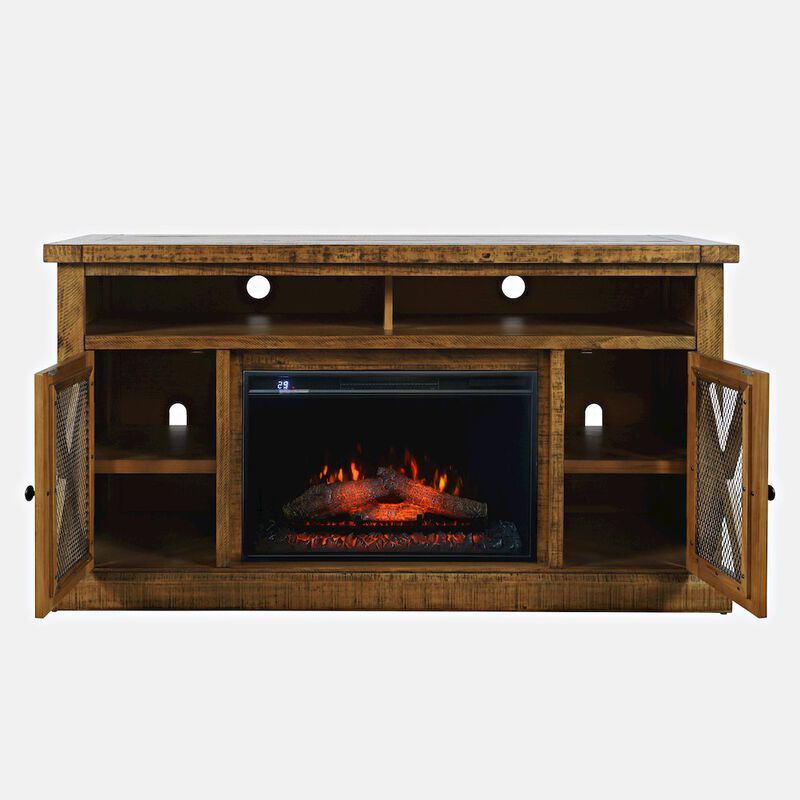 Jofran Solid Wood 60 Storage Console TV Stand
