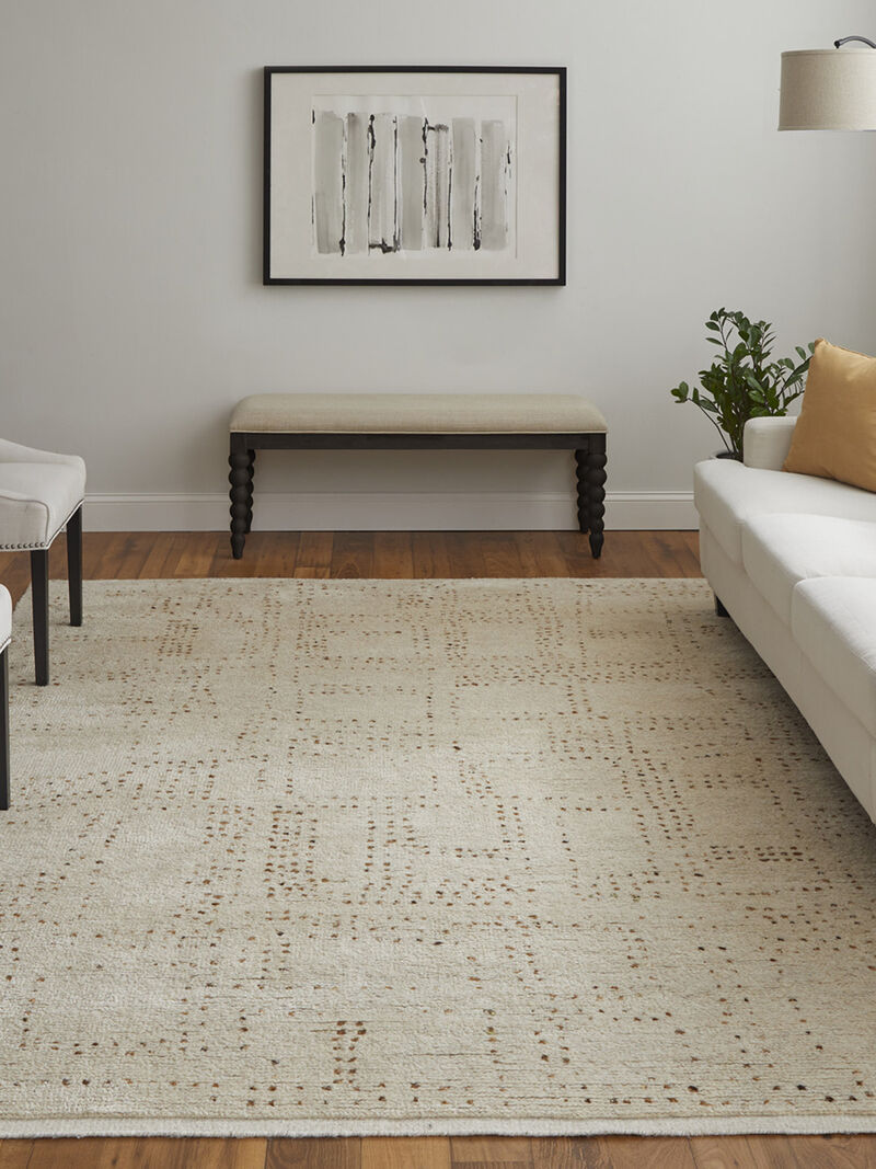 Truxel T6040 Natural 8' x 10' Rug By Thom Filcia