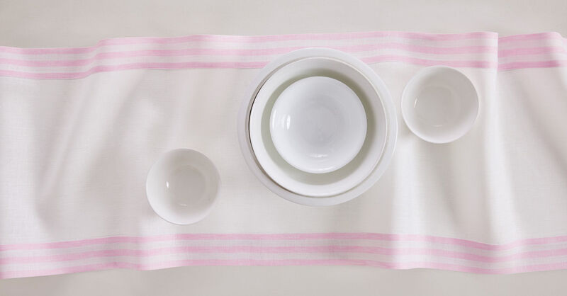 Solino Home 100% Pure Linen Table Runner | Mila