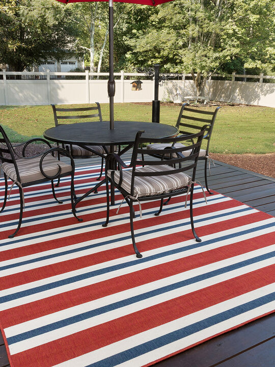 Meridian 1'10" x 2'10" Red Rug