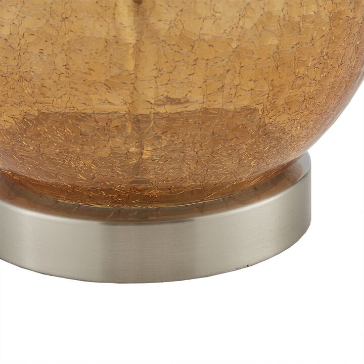 Gracie Mills Serrano Set of 2 Glass Table Lamps