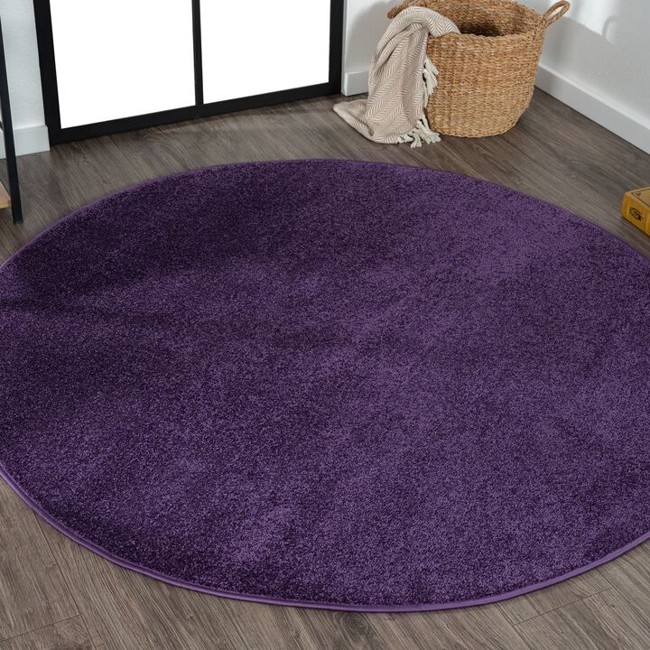 Haze Solid Low Pile Area Rug