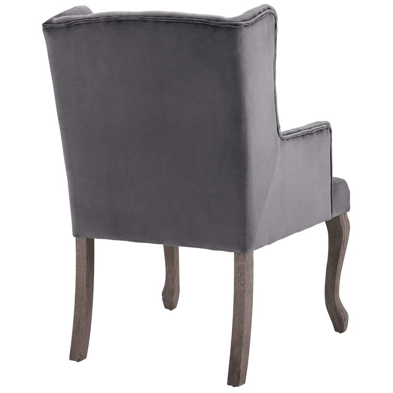 Modway Realm Dining Chairs, Gray