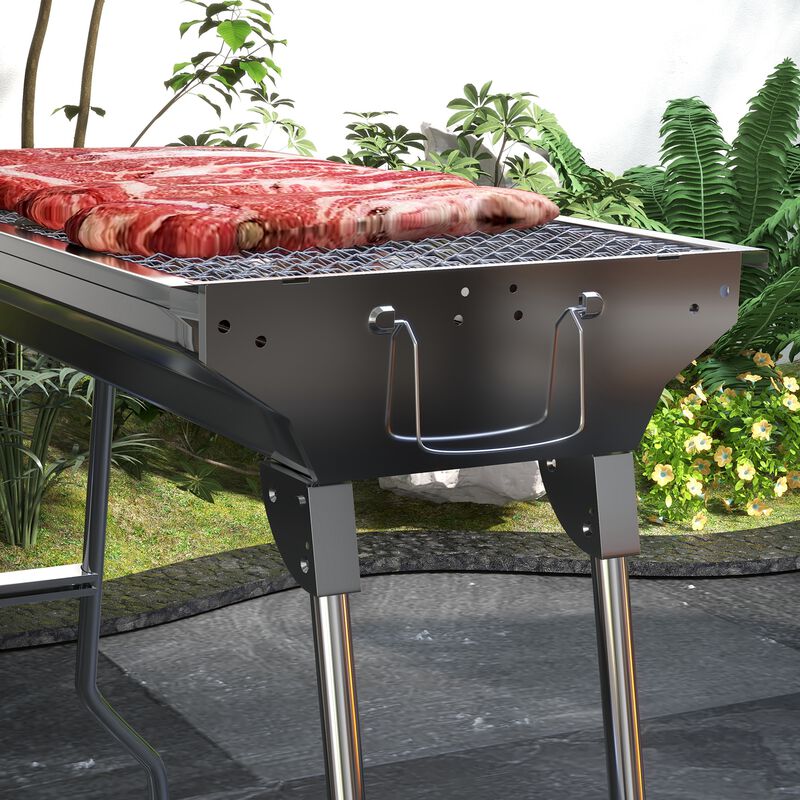 Streamdale Portable Folding Charcoal Grill with Vent Control
