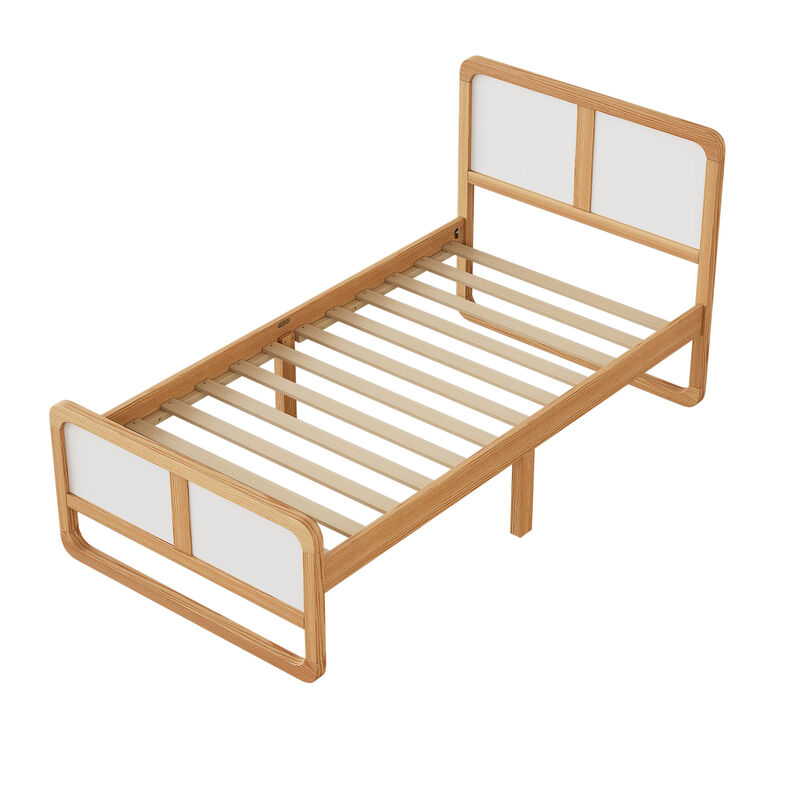 Merax Solid Wood Platform Bed