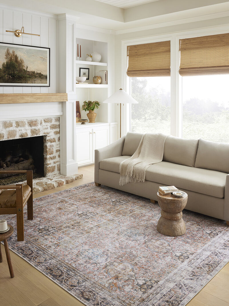Adrian ADR05 Sunset/Charcoal 7'6" x 9'6" Rug