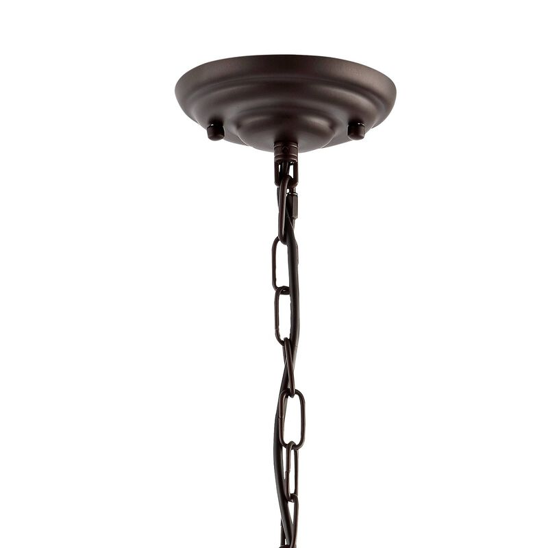 Gaines 1-Light Farmhouse Industrial Iron Mason Jar LED Pendant