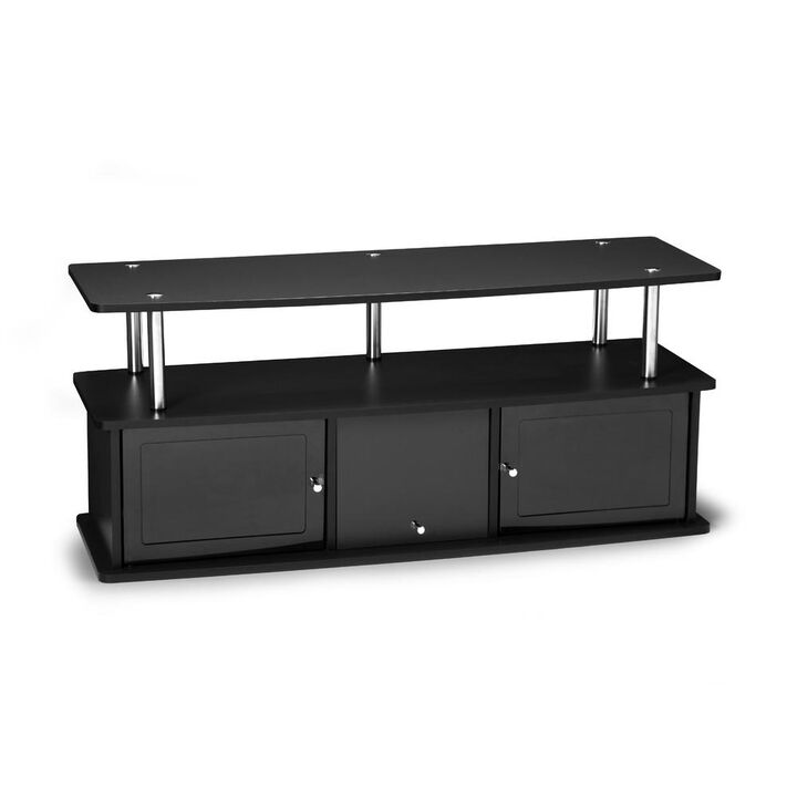 Convience Concept, Inc. TV Stand with 3 Storage Cabinets and Shelf for TVs up to 55 inches