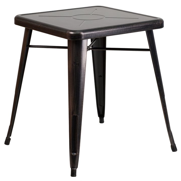 23.75SQ  Metal Table