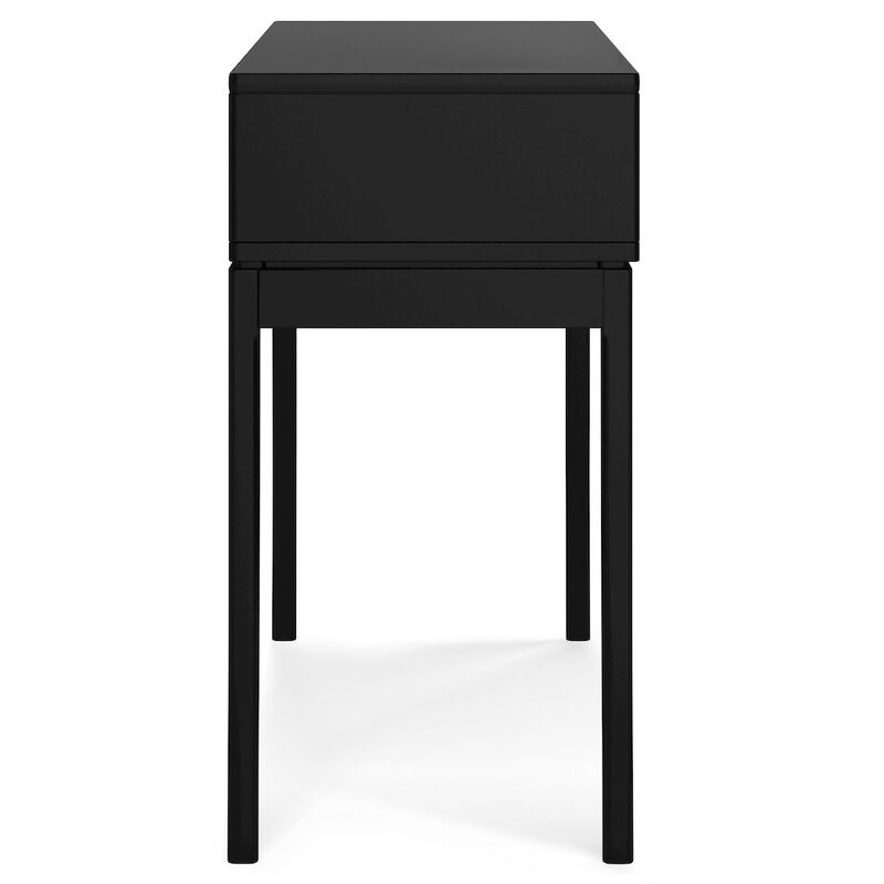 Simpli Home Harper Solid Hardwood Console Sofa Table In Black