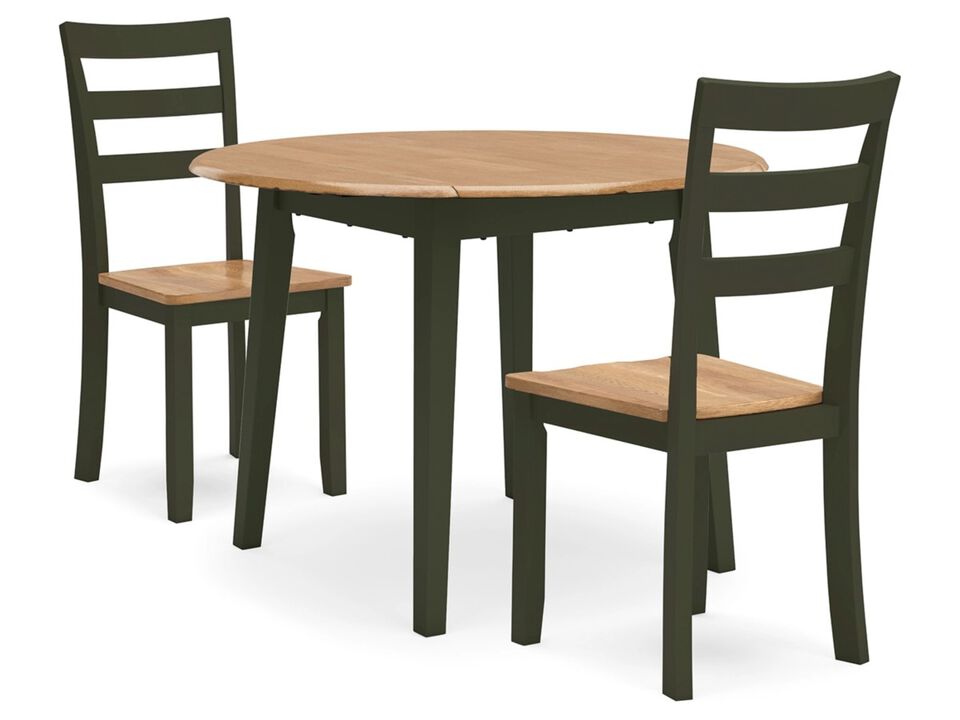 Gesthaven Green 3-Piece Dining Set